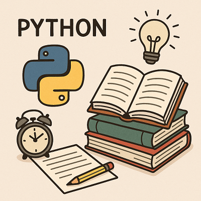 Pythonと勉強,イメージ